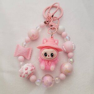 LABUBU Charm keychain, mobile phone chain, bag chain #6